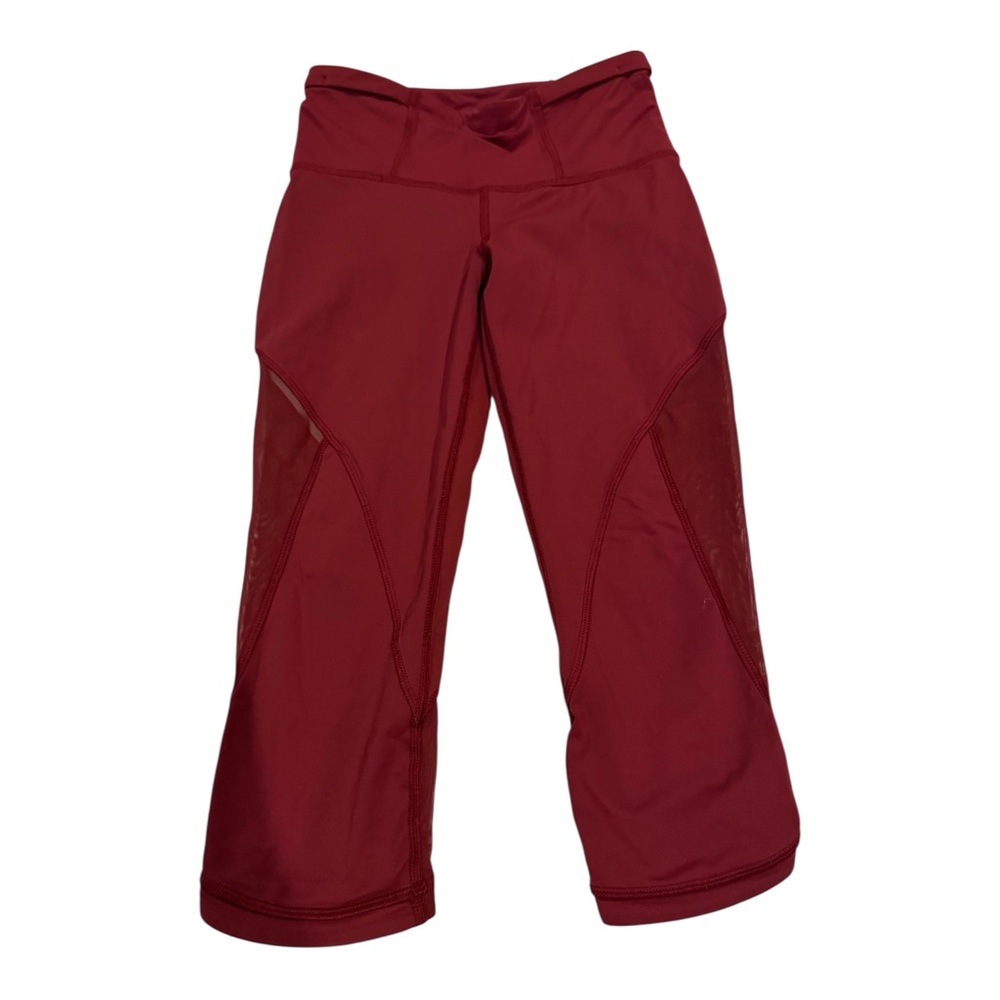 Lululemon Athletica Burgundy ‎ Leggings